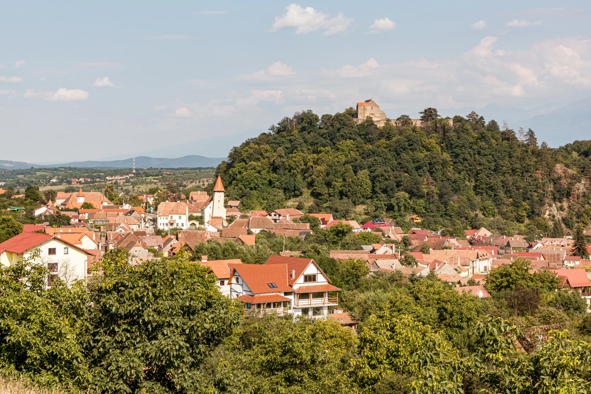 Fortified church in Cisnădioara